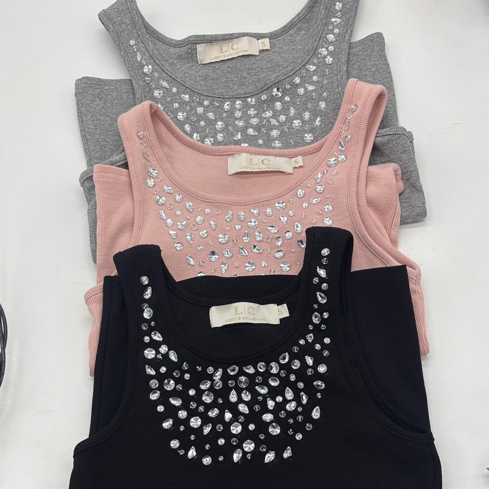 Bundle Tank Tops - Black, Pink, Gray, ringtones